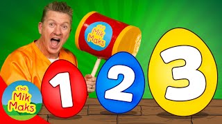 Surprise Egg Counting Songs & More | Kids Songs & Nursery Rhymes | The Mik Maks