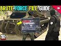 THE BRUTE FORCE FILE GUIDE | GTA Online
