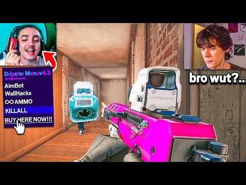 I Destroyed This Guy, So He Bought CHEATS (1v1)