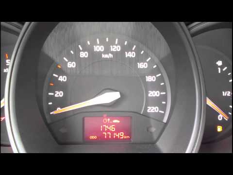 Kia Rio 1.1 CRDi (2011) 1000 KM - erster Versuch