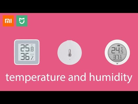 Xiaomi Mi Home temperature and humidity Sensor comparison!