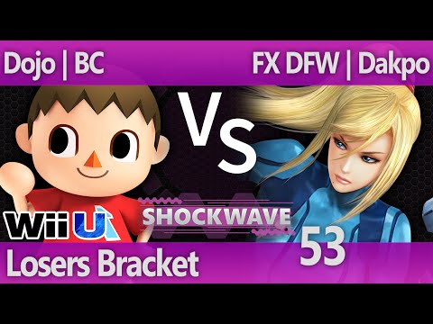 SW 53 Smash 4 - Dojo | BC (Villager) vs FX DFW | Dakpo (ZSS) - Losers Bracket