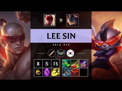 Lee Sin Mid vs Rumble: Unstoppable - KR Challenger Patch 25.S1.1