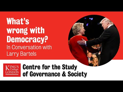 What’s Wrong With Democracy? A Conversation with Larry Bartels (The Governance Podcast)