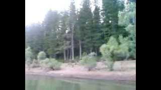 preview picture of video 'Cruising Along The North Shoreline, Jenkinson Lake CA'