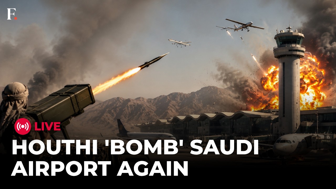 US IRAN WAR LIVE: Houthis 'Attack' Saudi Airport, Aramco Site Amid Bab Al-Mandeb Threat