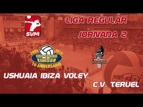 SVM1718 - 2ª Jornada - Ushuaïa Ibiza Voley - Cai Teruel