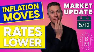 Inflation Moves Rates Lower // May 12th Friday Market Update w/ Brian Manning