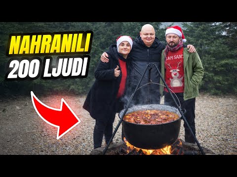 Što se dogodi kad skuhaš 100 LITARA GULAŠA USRED BOŽIĆNE GUŽVE?! #1 VLOGMAS