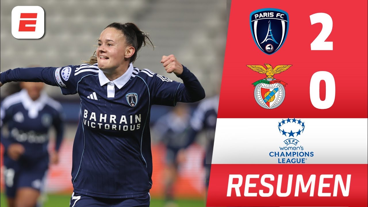 PARIS FC se impuso 2-1 ante un BENFICA que sigue sin conocer la victoria | Champions League Femenina