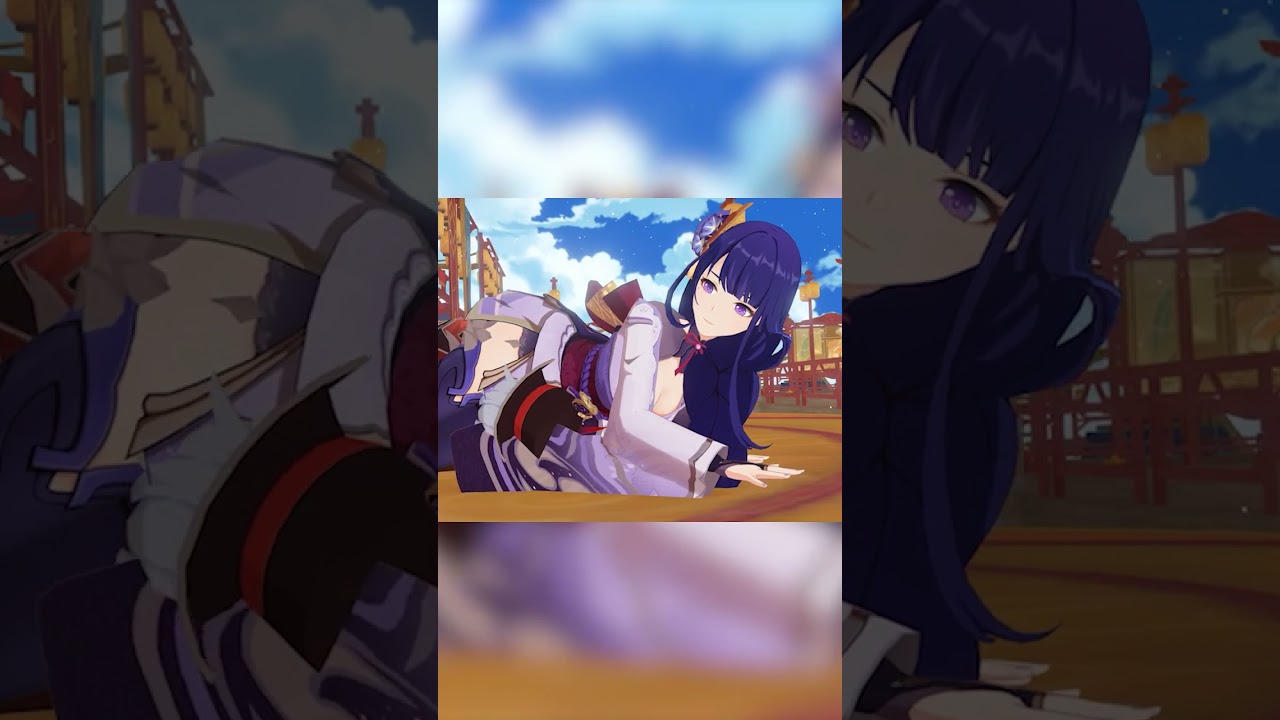 [MMD] Raiden Headscissor and Neck Snap (Genshin Impact) [Motion DL]