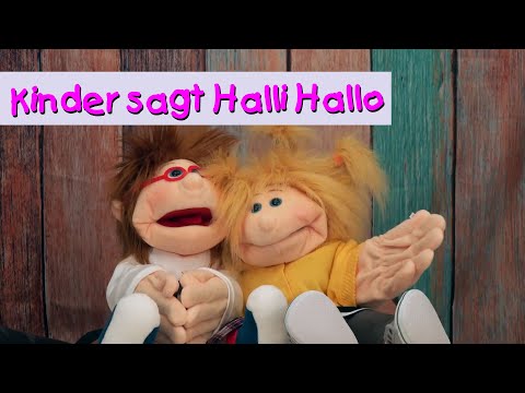 Kinder sagt Halli Hallo || Kinderlieder mit Puppen