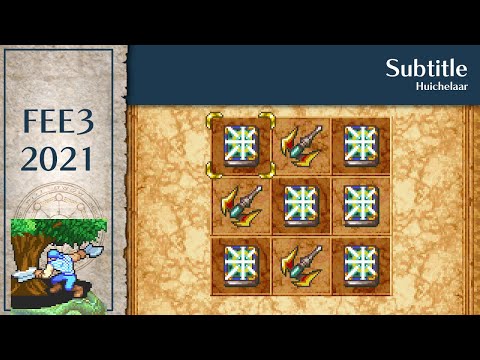 FEE3 2021: Subtitle by Huichelaar