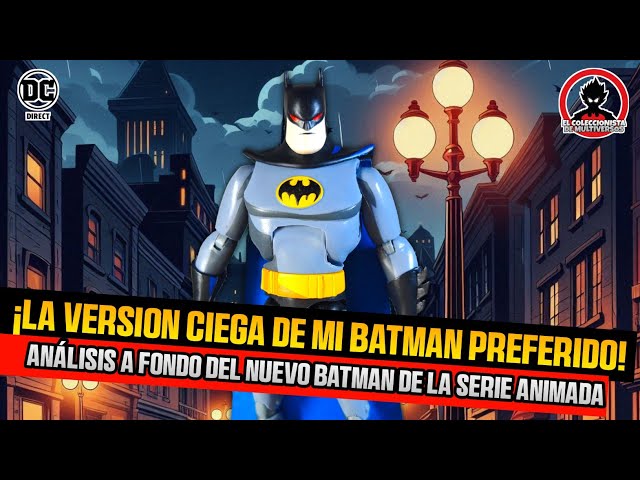 Vídeo relacionado con McFarlane 64387618 Figura Enigma de Batman The Animated Series, DC Multiverse, colección Collet to Build-a Lock-Up, con Accesorios, articulada, Mide 15 cm, para coleccionistas, Bizak