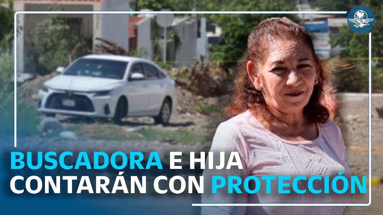 Madre buscadora y su hija son dadas de alta tras atentado en Culiacán