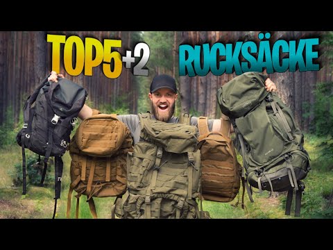 Unsere 5 BESTEN Rucksäcke für Outdoor & Bushcraft