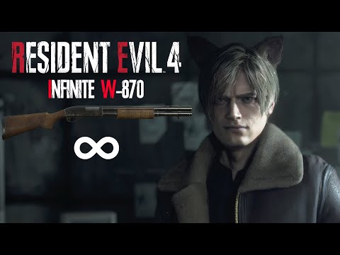 Resident Evil 4 Remake - Infinite W-870 Only in Professional Full Gameplay