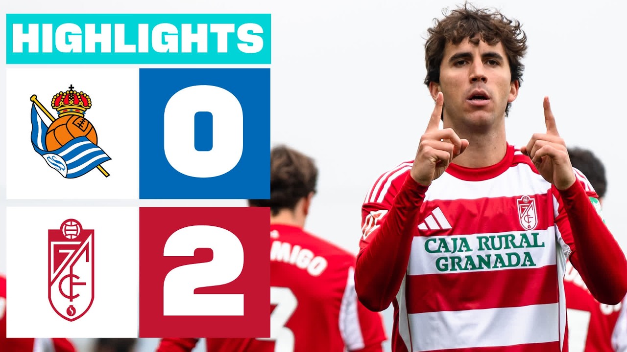 Real Sociedad B U21 vs Granada Highlights