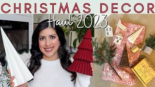 CHRISTMAS DECOR HAUL 2023 | Christmas Decor Ideas | Target | Walmart | HomeGoods Christmas
