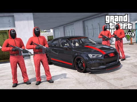 RAPINA in STILE SQUID GAME! - GTA 5 MOD VITA DA DA GANGSTER (6) #124