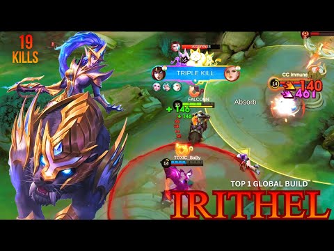 Enemies Can’t Run From This Irithel Build🔥💀 Insane Attack Speed + Crit MLBB 2025🔥