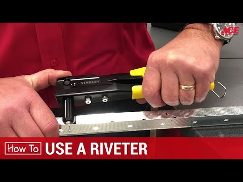 How to Use a Riveter or Rivet Gun