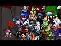 FNF Expurgation But Everyone Sings It Different Characters Sing It VS Tricky
