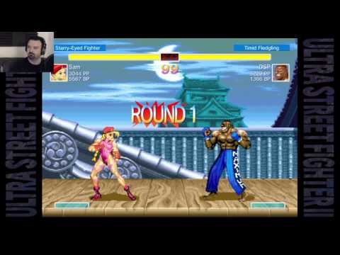 Ultra Street Fighter 2 1st Online MP pt71 - Cammy in Lag