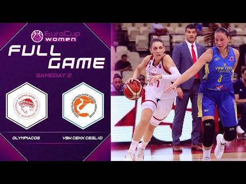 Olympiacos v VBW CEKK Cegled - Full Game - EuroCup Women 2019-20