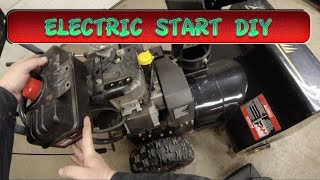 How To Remove Snowblower Electric Start DIY