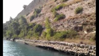 preview picture of video 'Sailing through Corinth Canal - Greece, Enjoy Yachting'