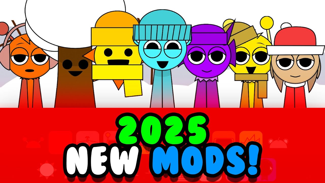 * NEW MODS 2025 * Sprunki Winter Mod!