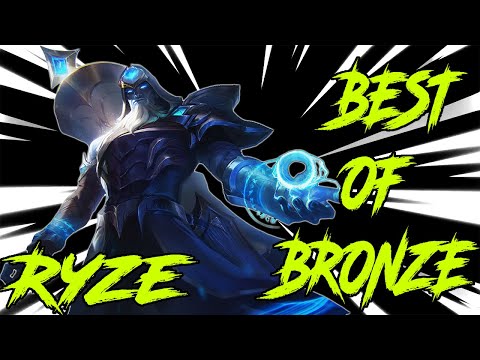 [league of legends] Ryze Bot Lane (BEST OF BRONZE)