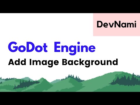 Godot Engine How to Add Image Background