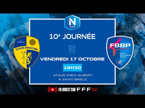 J10 I Stade Briochin vs FBBP en replay I National FFF 2025-2026
