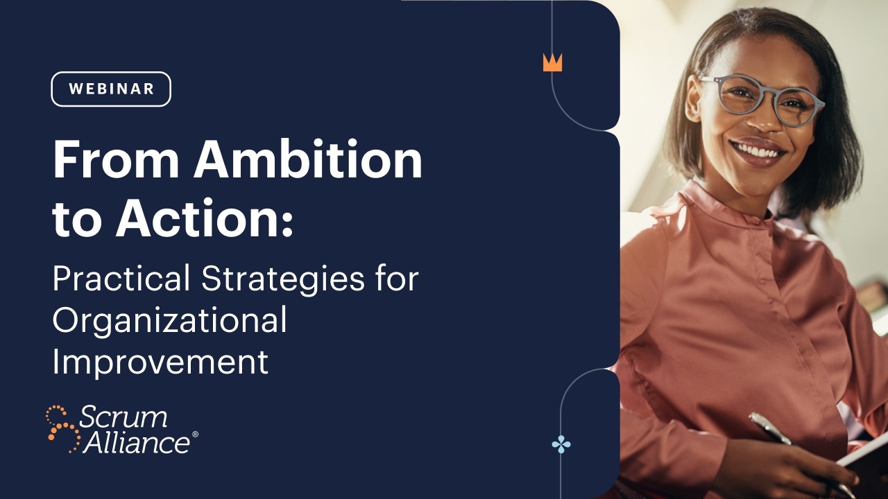 From Ambition to Action:  Practical Strategies for Organizational Improvement
