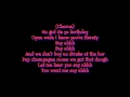 Trey Songz-Say ahh lyrics.