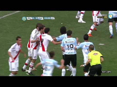 River Plate 0 vs Racing club 1  (8° fecha del inicial 2012)