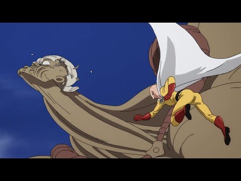 Saitama vs Marugori (The Strongest Guy) | One Punch Man | English Dubbed