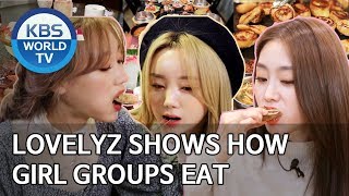 Download lagu Lovelyz Shows How Girl Groups Eat [Editor’s Picks / Battle Trip] mp3