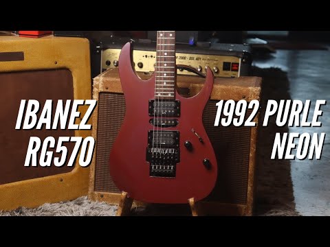 1989 Ibanez RG570 Lipstick Red with Hardcase image 20