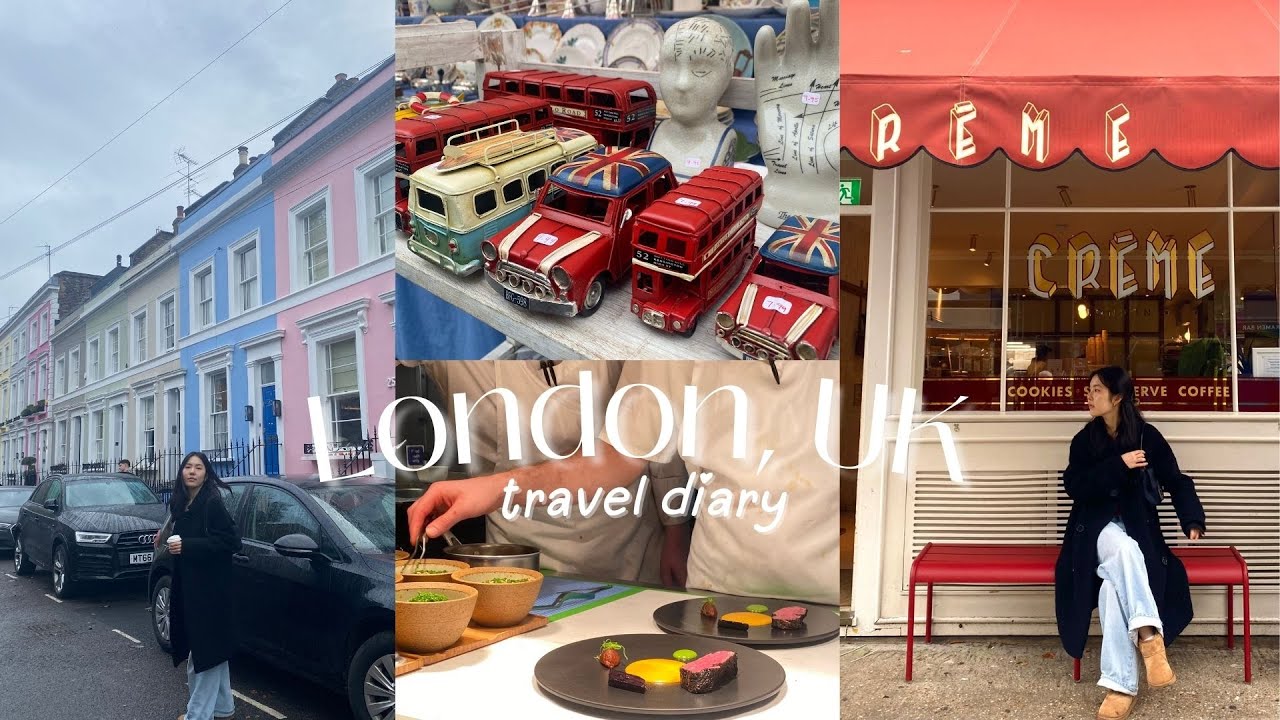 a week in London 💂‍♀️🇬🇧✨ | notting hill, michelin gems, cute cafes, borough market