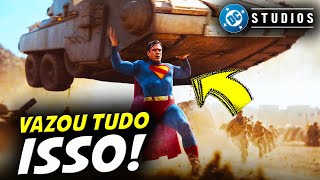 ABSURDO!! VAZAMENTO GIGANTE de SUPERMAN: É ISSO MESMO JAMES GUNN??