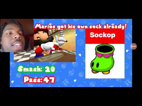 Beessokoo1 react to Mario's Smash Or Pass: All Mario Characters