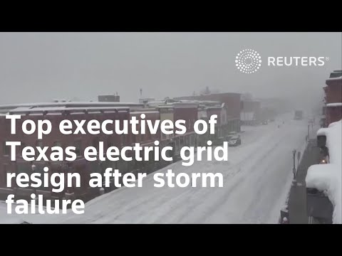 德州電網高層在暴風雪故障後辭職 (Top executives of Texas electric grid resign after storm failure)