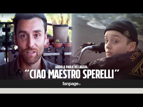 Morto Villaggio, Ciro Esposito di 'Io speriamo che me la cavo': "Volevo dirgli ti voglio bene"