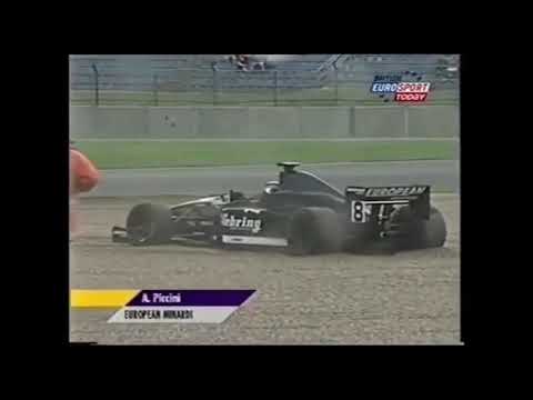 2001 Intl F3000 @ Silverstone - Andrea Piccini spun & retire