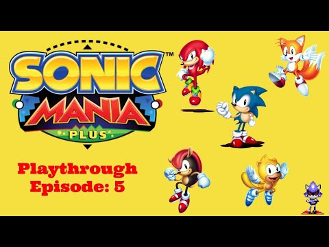 Sonic Mania Plus Encore Mode Playthrough Episode 5 - All Emeralds Unlocked + True Ending!