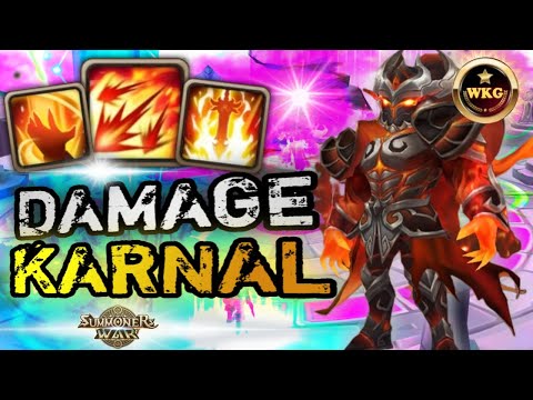 PICK KARNAL TO DESTROY ALL ENEMIES IN RTA SUMMONERS WAR