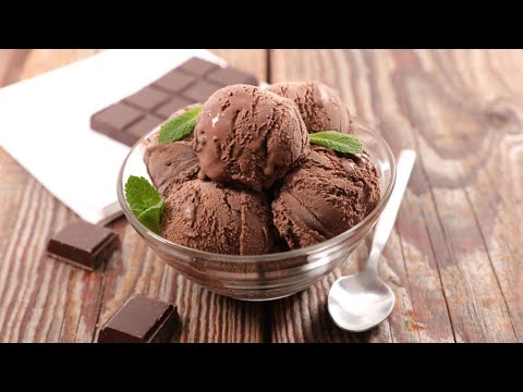 La fameuse GLACE AU CHOCOLAT à 3 ingrédients sans sorbetière